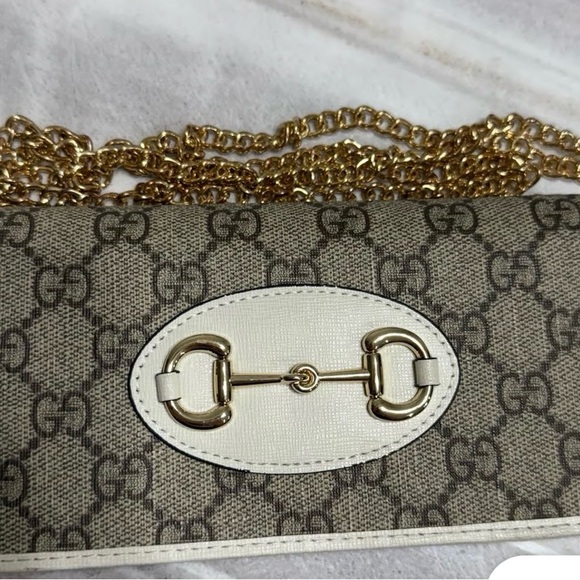 Gucci 1955 horse bit wallet Crossbody new never used - Picture 2 of 9